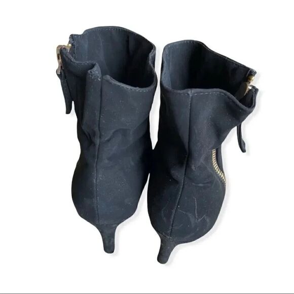 Kellie and Katie Black Women's Booties Sz 10 - Picture 8 of 13